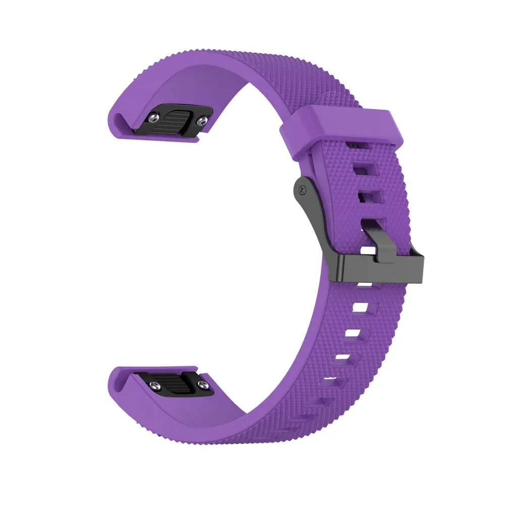 Garmin Instinct 2S Surf Edition silicone sports bracelet with quick-release fastener (joint circumference: 160-210 mm) - Purple