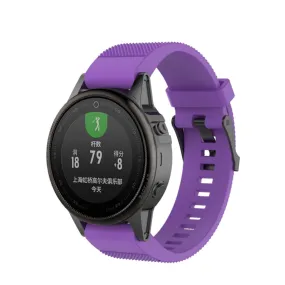 Garmin Instinct 2S Surf Edition silicone sports bracelet with quick-release fastener (joint circumference: 160-210 mm) - Purple