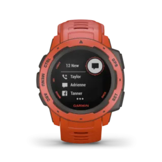 Garmin Instinct GPS Watch Flame Red