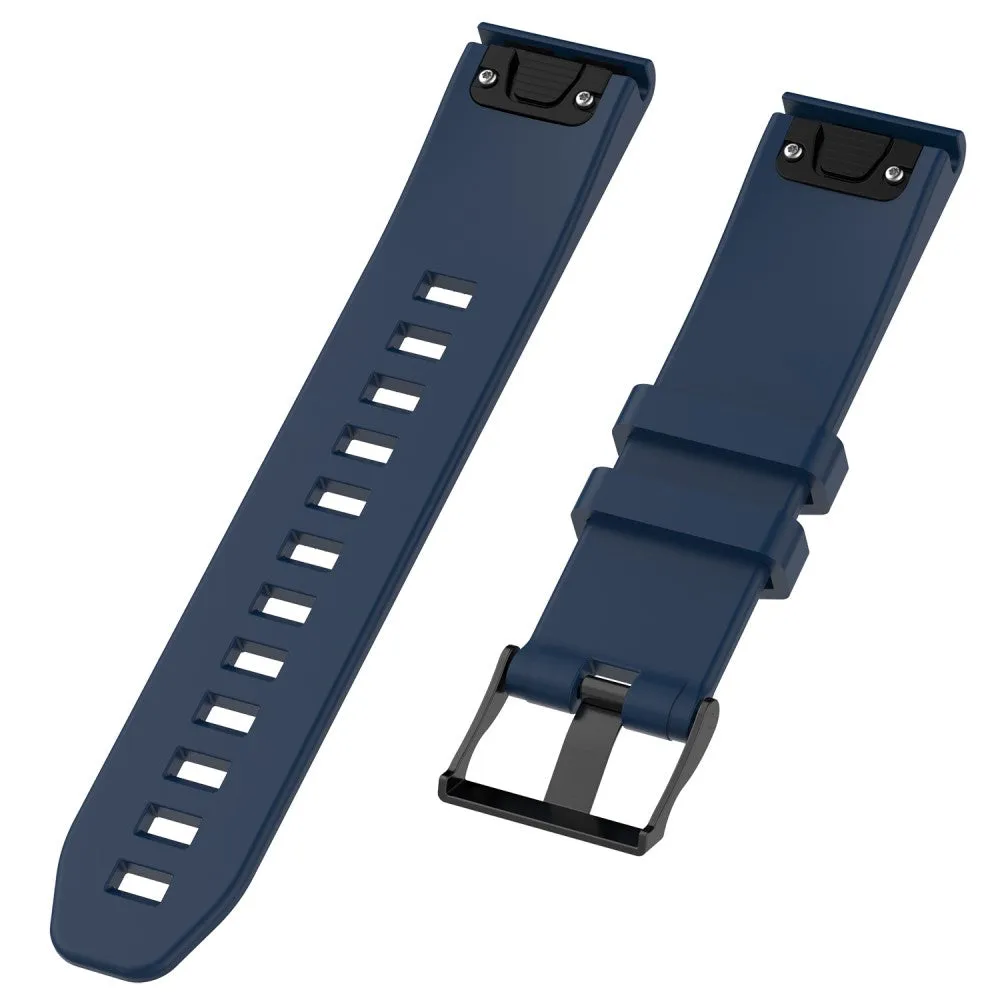 Garmin MARQ Commander silicone sports bracelet with 22mm quick release (170-220 mm) - dark blue