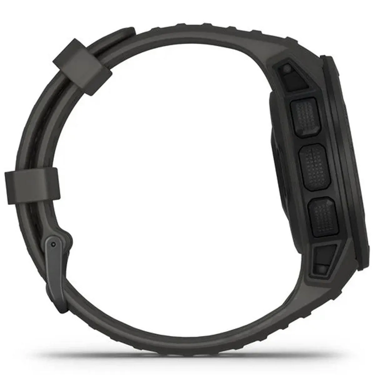 Garmin Unisex Watch - Instinct Multi Sensor Black Silicone Strap | 010-02064-00