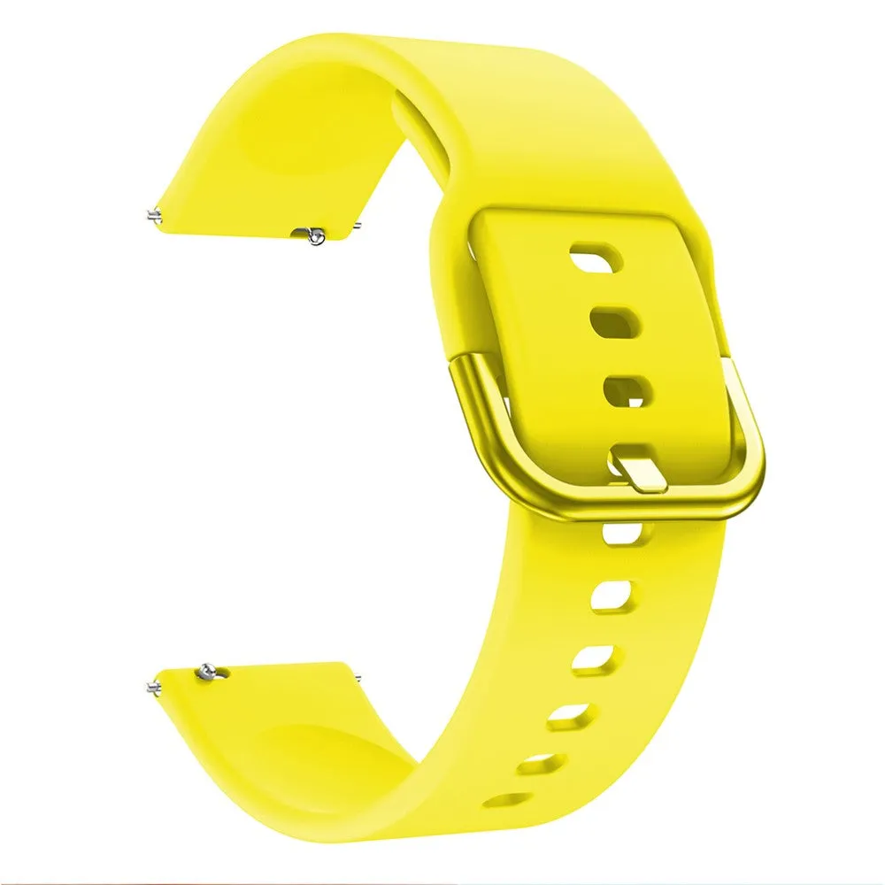 Garmin Venu Sq 2 silicone sports bracelet with pin buckle (joint circumference: 155-195mm) - Yellow