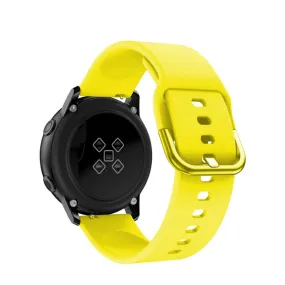 Garmin Venu Sq 2 silicone sports bracelet with pin buckle (joint circumference: 155-195mm) - Yellow