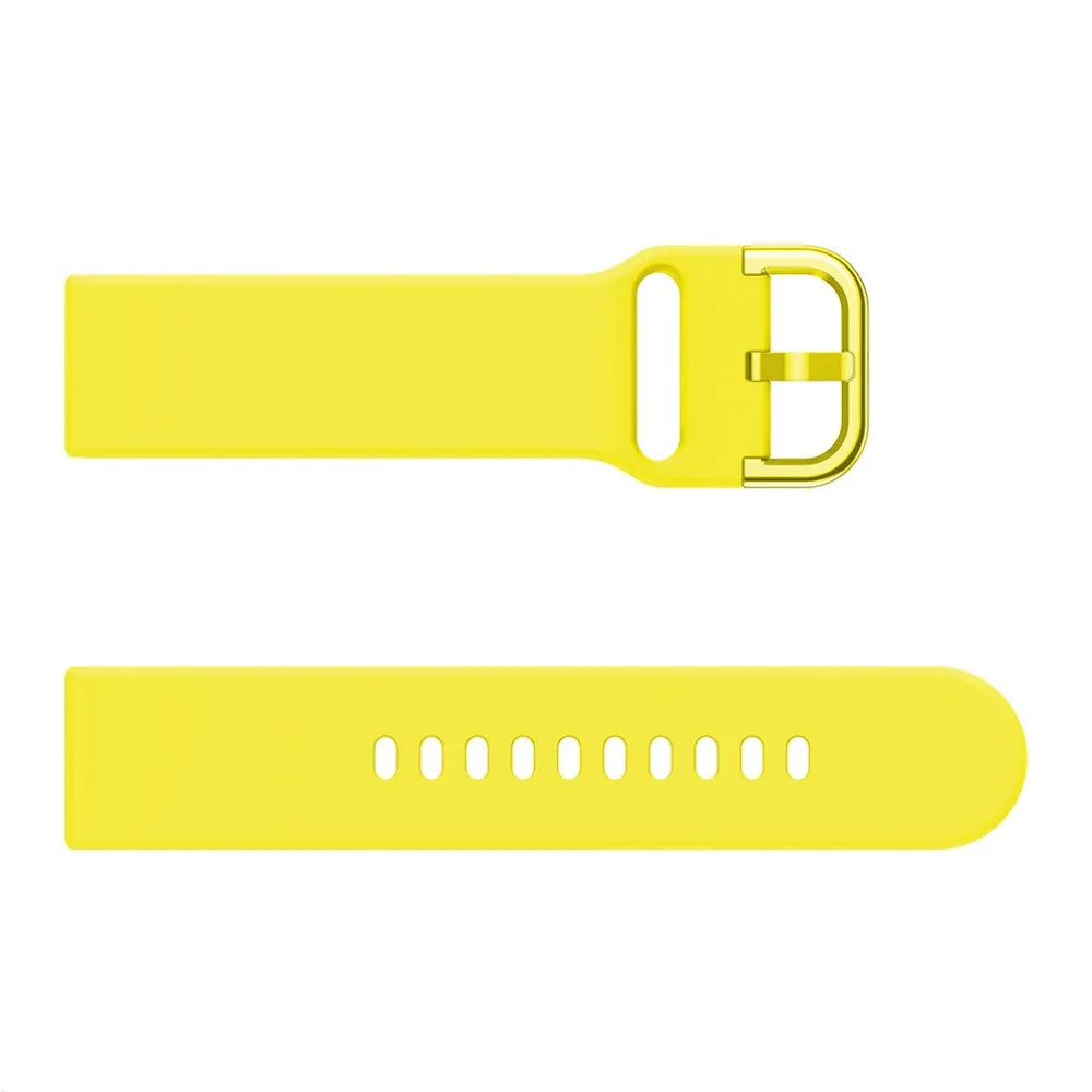 Garmin Venu Sq 2 silicone sports bracelet with pin buckle (joint circumference: 155-195mm) - Yellow