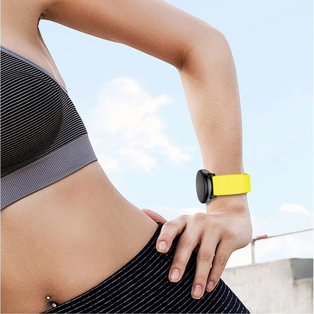 Garmin Venu Sq 2 silicone sports bracelet with pin buckle (joint circumference: 155-195mm) - Yellow