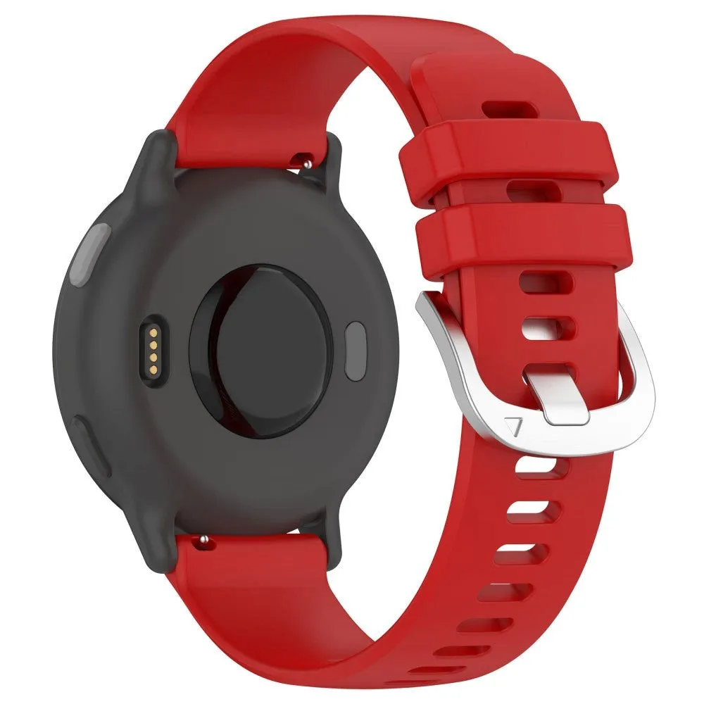 Garmin Vivoactive 5 Silikone Rem - Rød