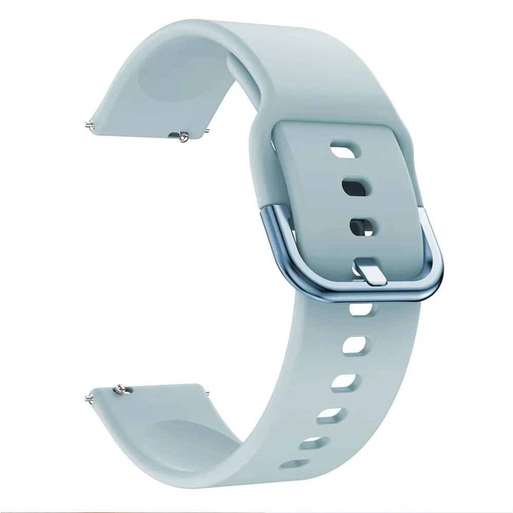 Garmin Vivomove Luxe silicone sports bracelet with pin buckle (joint circumference: 155-195mm) - light blue