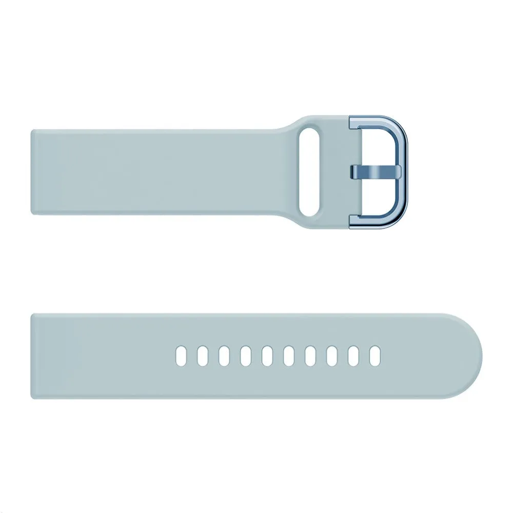 Garmin Vivomove Luxe silicone sports bracelet with pin buckle (joint circumference: 155-195mm) - light blue