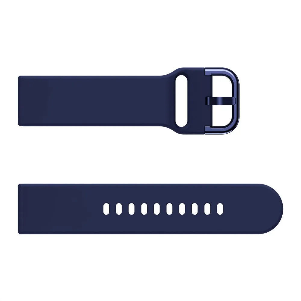 Garmin Vivomove silicone sports bracelet with pin buckle (joint circumference: 155-195mm) - dark blue