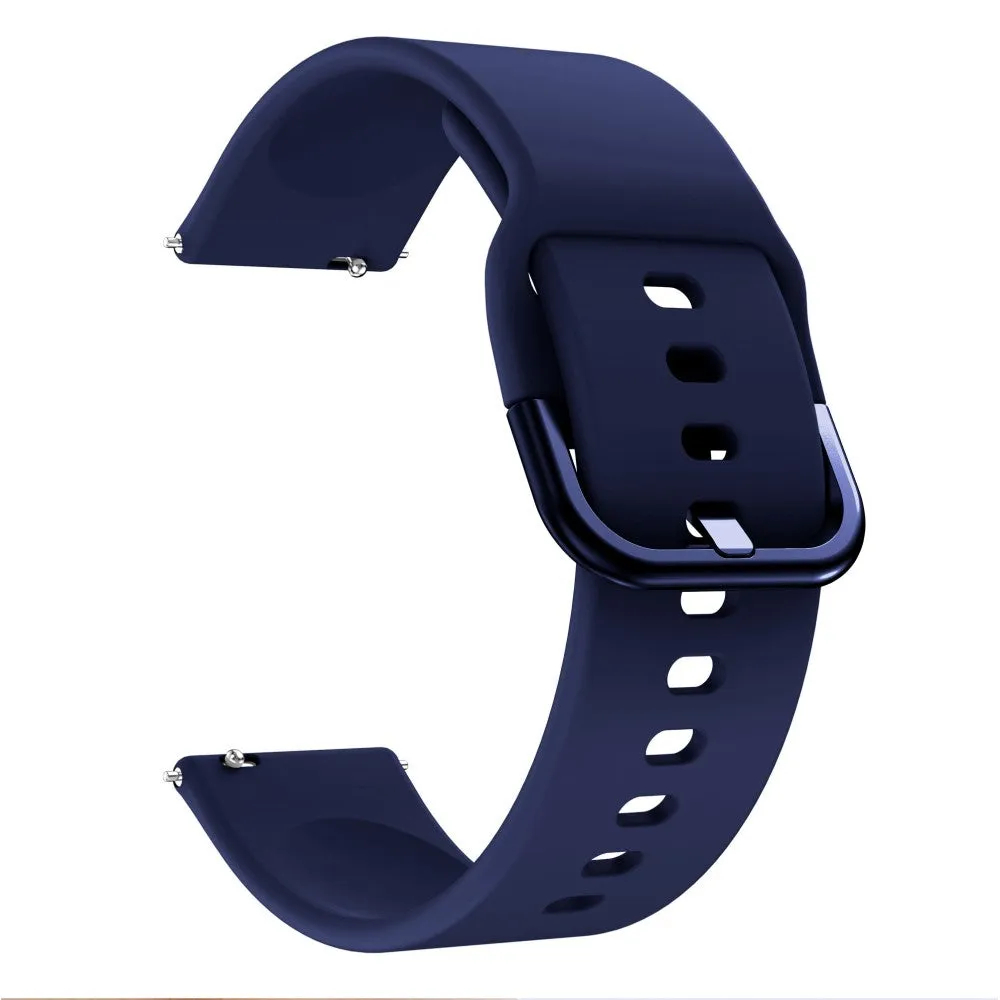 Garmin Vivomove silicone sports bracelet with pin buckle (joint circumference: 155-195mm) - dark blue