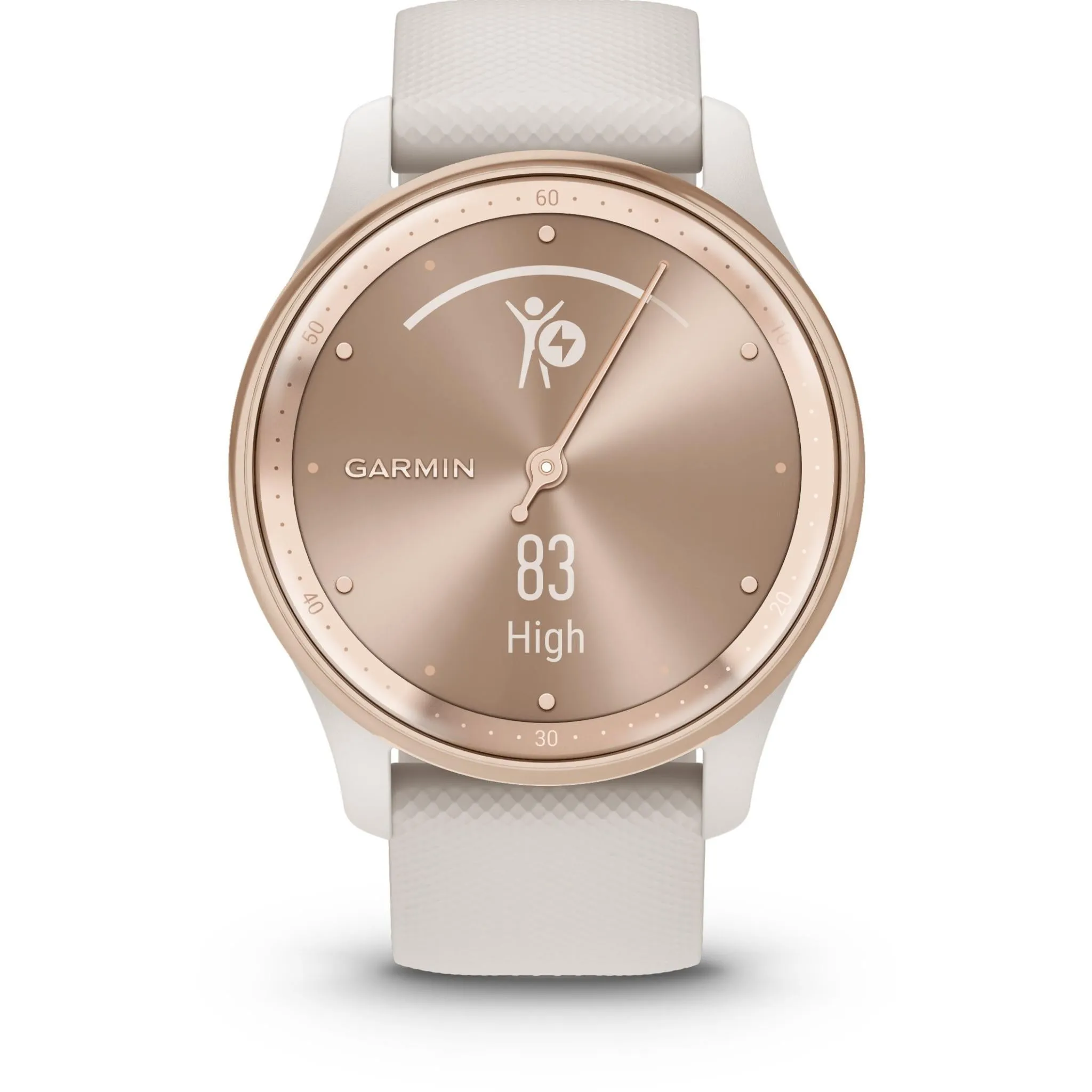 Garmin Vivomove Trend Smart Watch (Peach Gold)