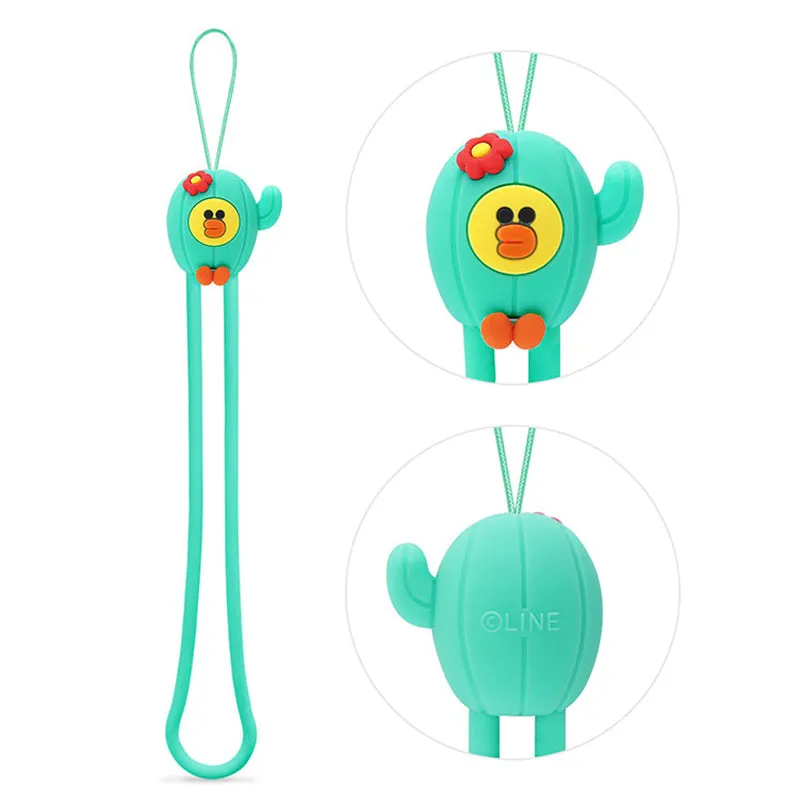 GARMMA Line Friends Anti-lost Silicone Strap Universal Lanyard