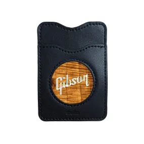 Gibson Pearl Logo | Leather Phone Wallet