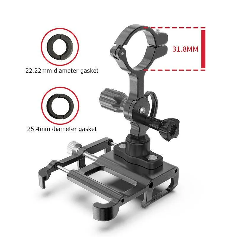 GUB Bicycle Phone Holder 360 Degree Rotation Universal Bike Motorcycle Handlebar Stand Cycling Phone Bracket Bicycle Accessories