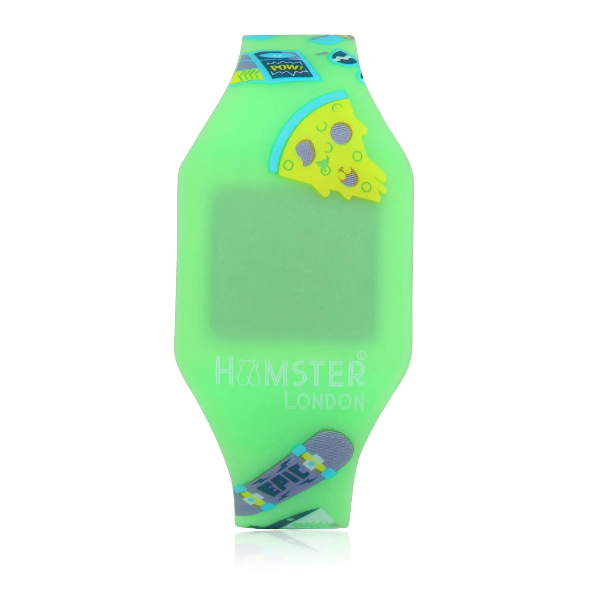 Hamster London Glow in The Dark LED Watch Pizza