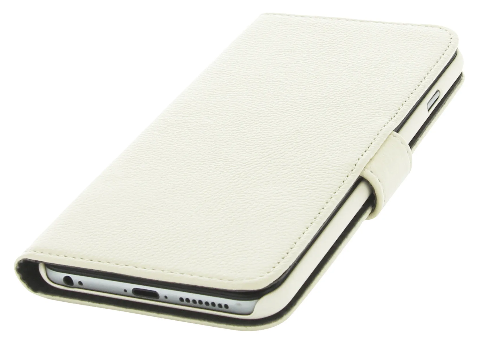 Holdit Genuine Leather Wallet Case Standard Lychee Series for iPhone 6/6S Plus (2 Card Pockets)