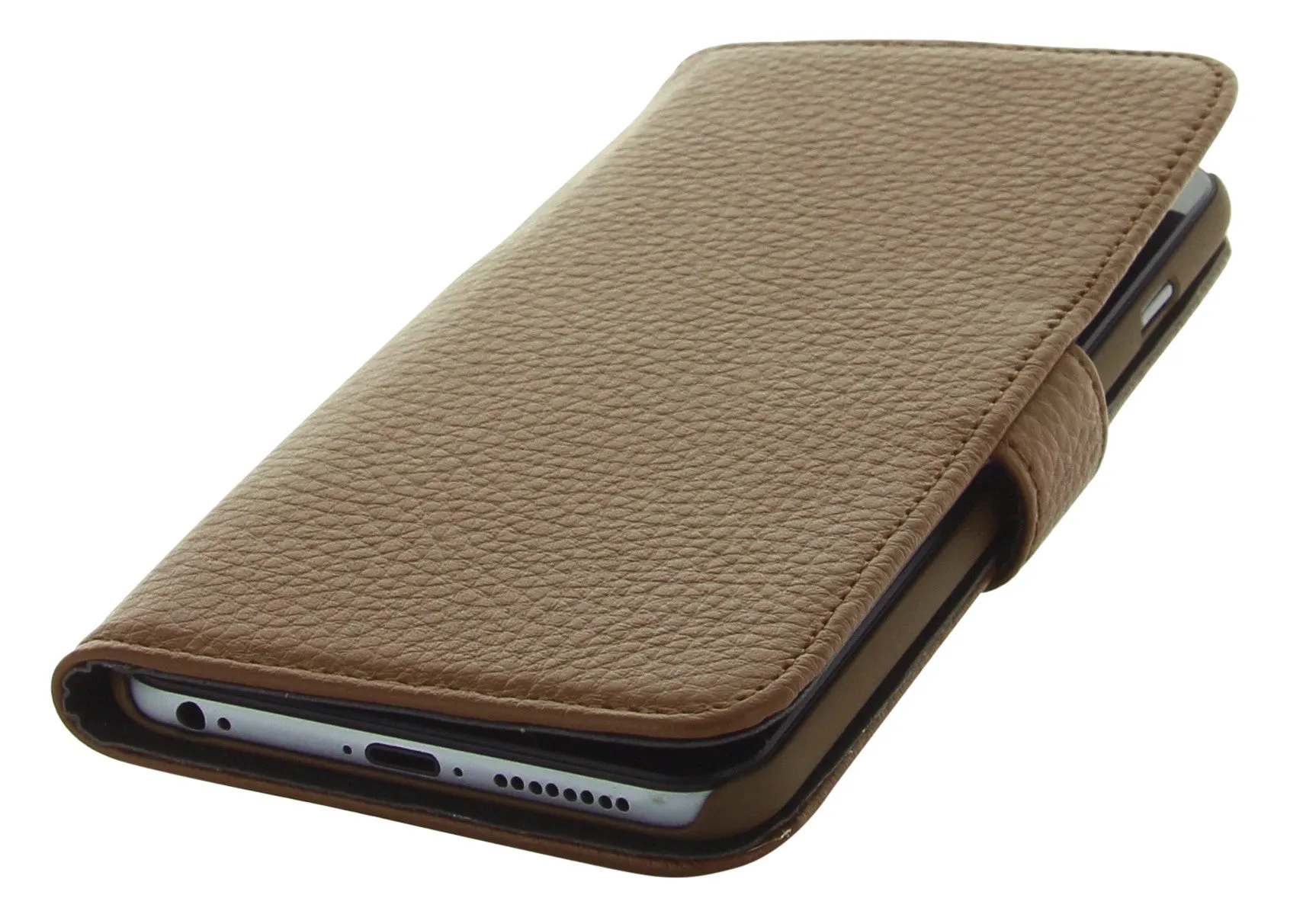 Holdit Genuine Leather Wallet Case Standard Lychee Series for iPhone 6/6S Plus (2 Card Pockets)