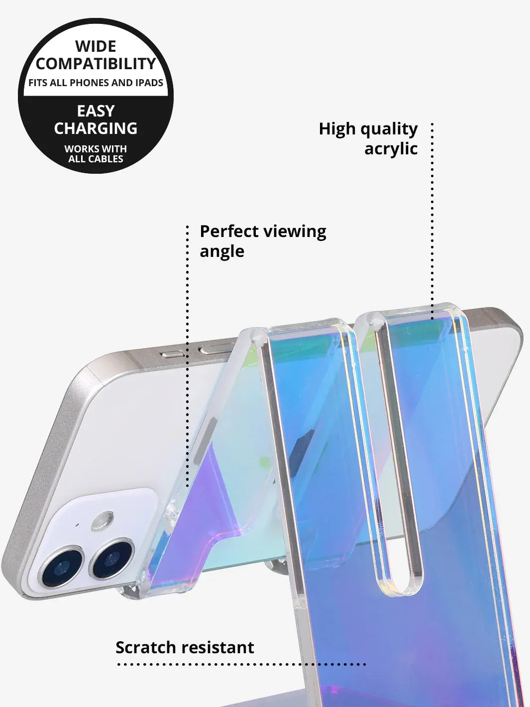 Holographic Phone and Tablet Stand