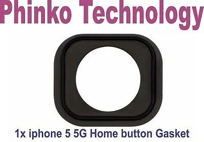 Home Button Holder Rubber Gasket Replacement Parts for iPhone 5 5G