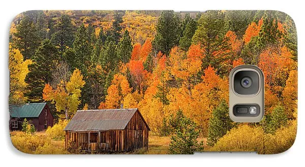 Hope Valley Fall Cabin By Brad Scott - Phone Case