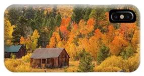 Hope Valley Fall Cabin By Brad Scott - Phone Case