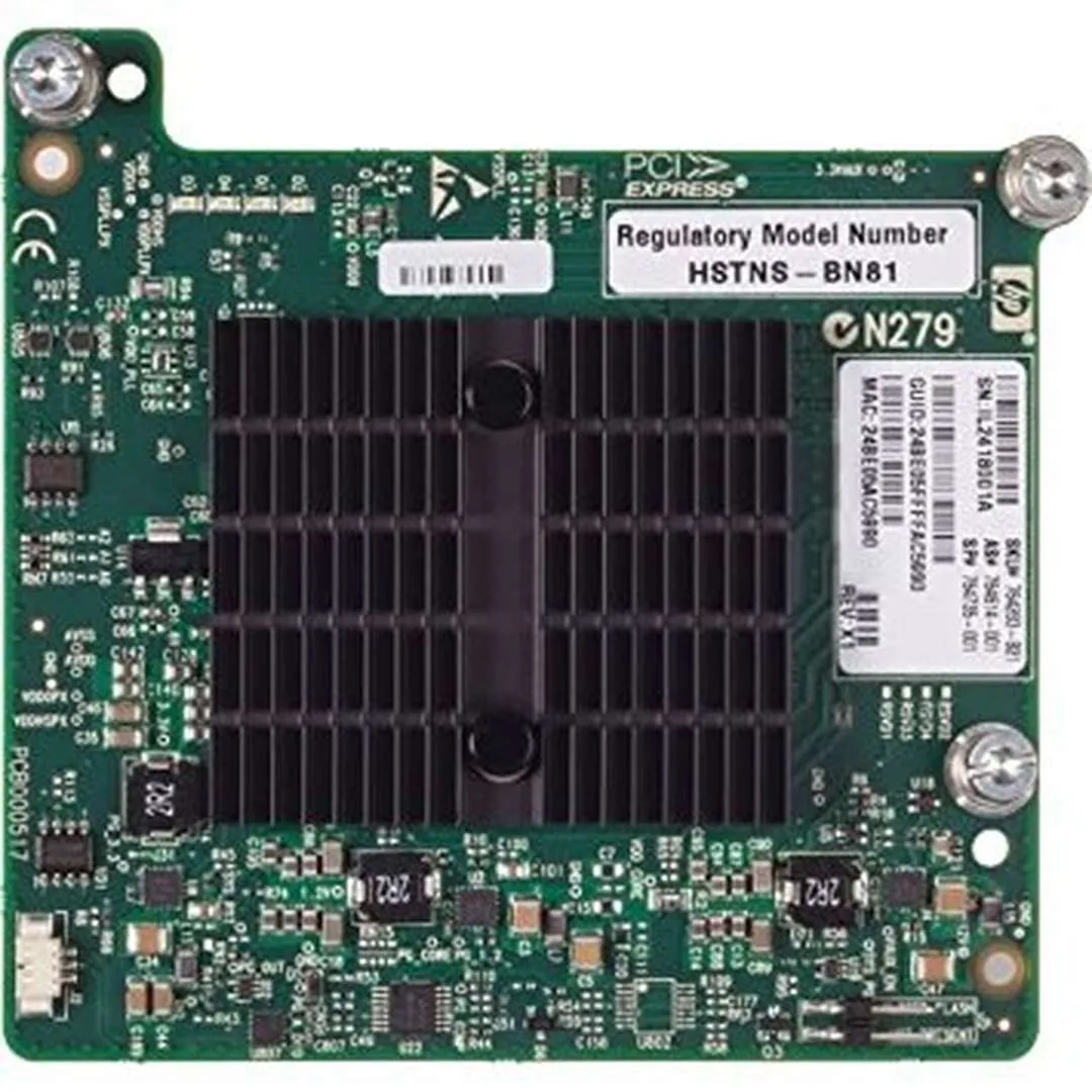 HPE InfiniBand FDR/Ethernet 10Gb/40Gb 2-port 544 M Mezzanine Adapter | 764283-B21