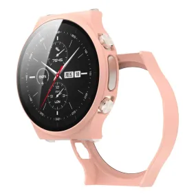 Huawei Watch GT 2 Pro matter cover with tempered glass - Pink