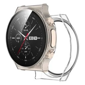 Huawei Watch GT 2 Pro shiny cover with tempered glass - Transparent