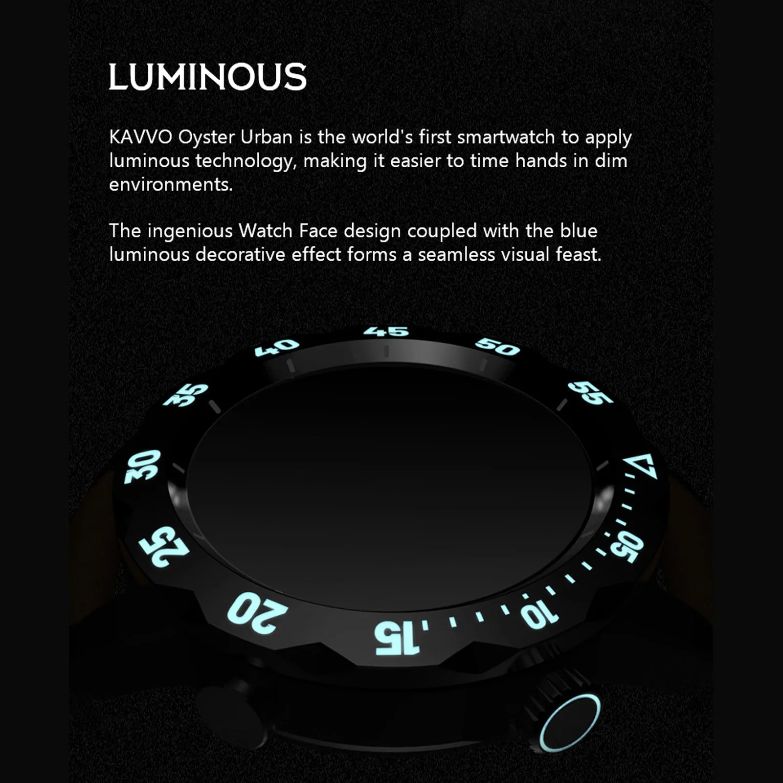 KAVVO Oyster Urban Smart Watch