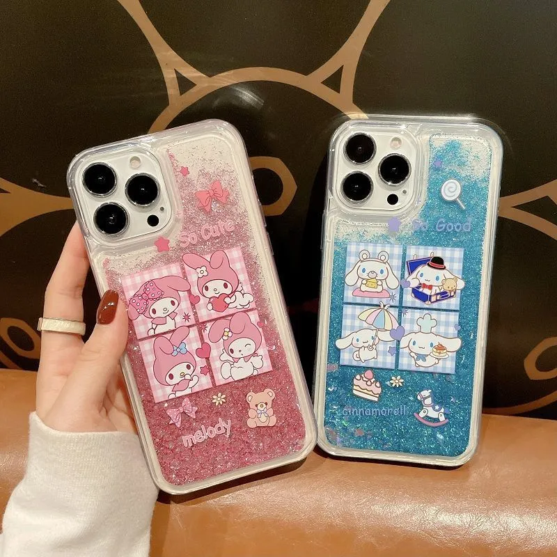 Kawaii Quicksand iPhone Case