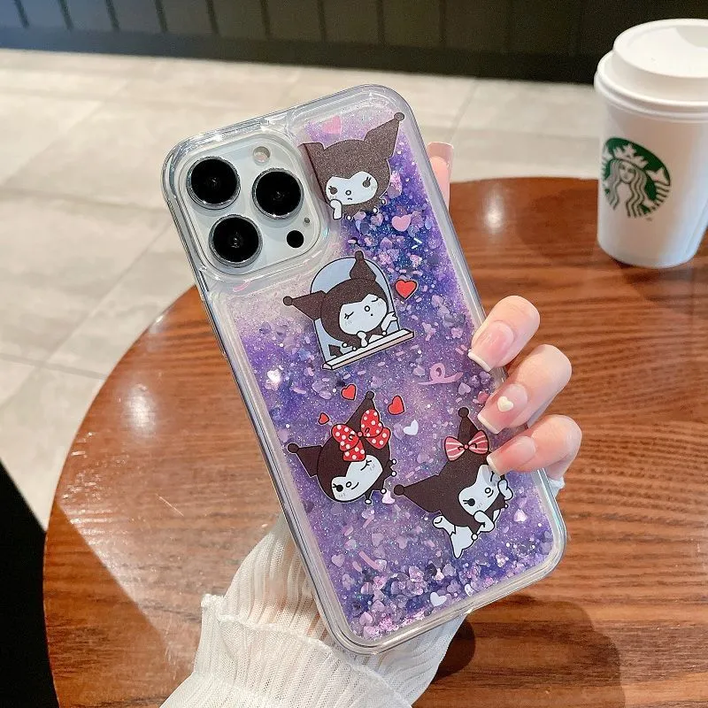 Kawaii Quicksand iPhone Case