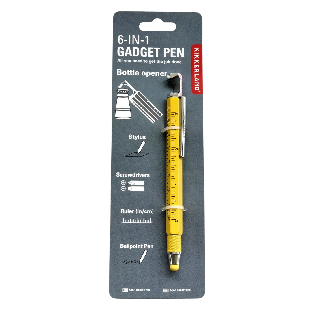 Kikkerland 6-in-1 Gadget Pen