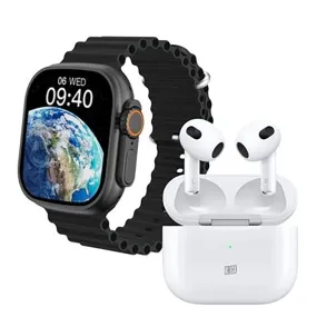 Kit TechConnect - Smartwatch e Auriculares Ultra