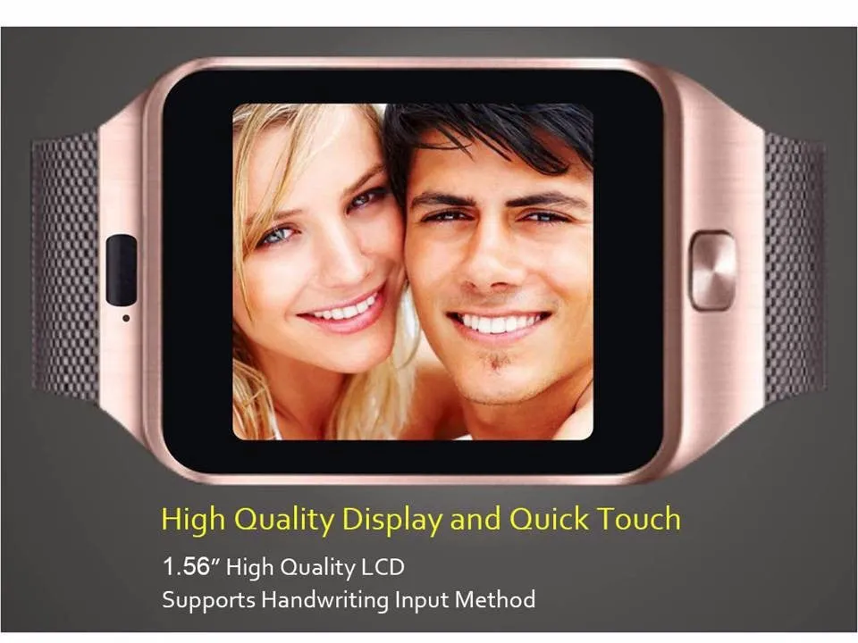 Latest Smart Watch For Apple/For Samsung s4/s5/Android/ IOS Phone Bluetooth Wearable Watch