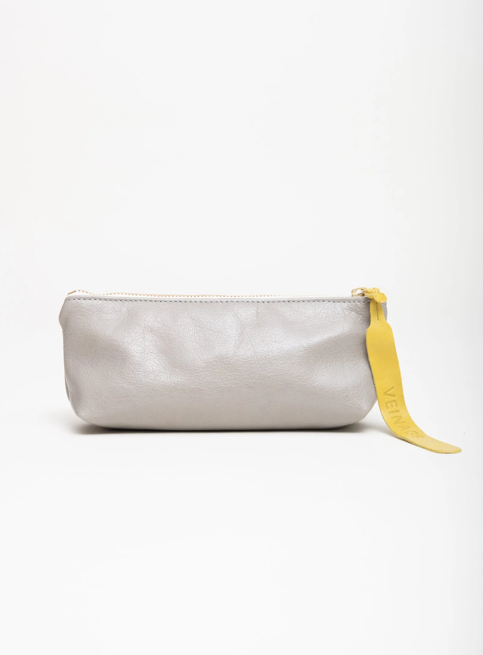 Leather pencil, cosmetic case TURIN model