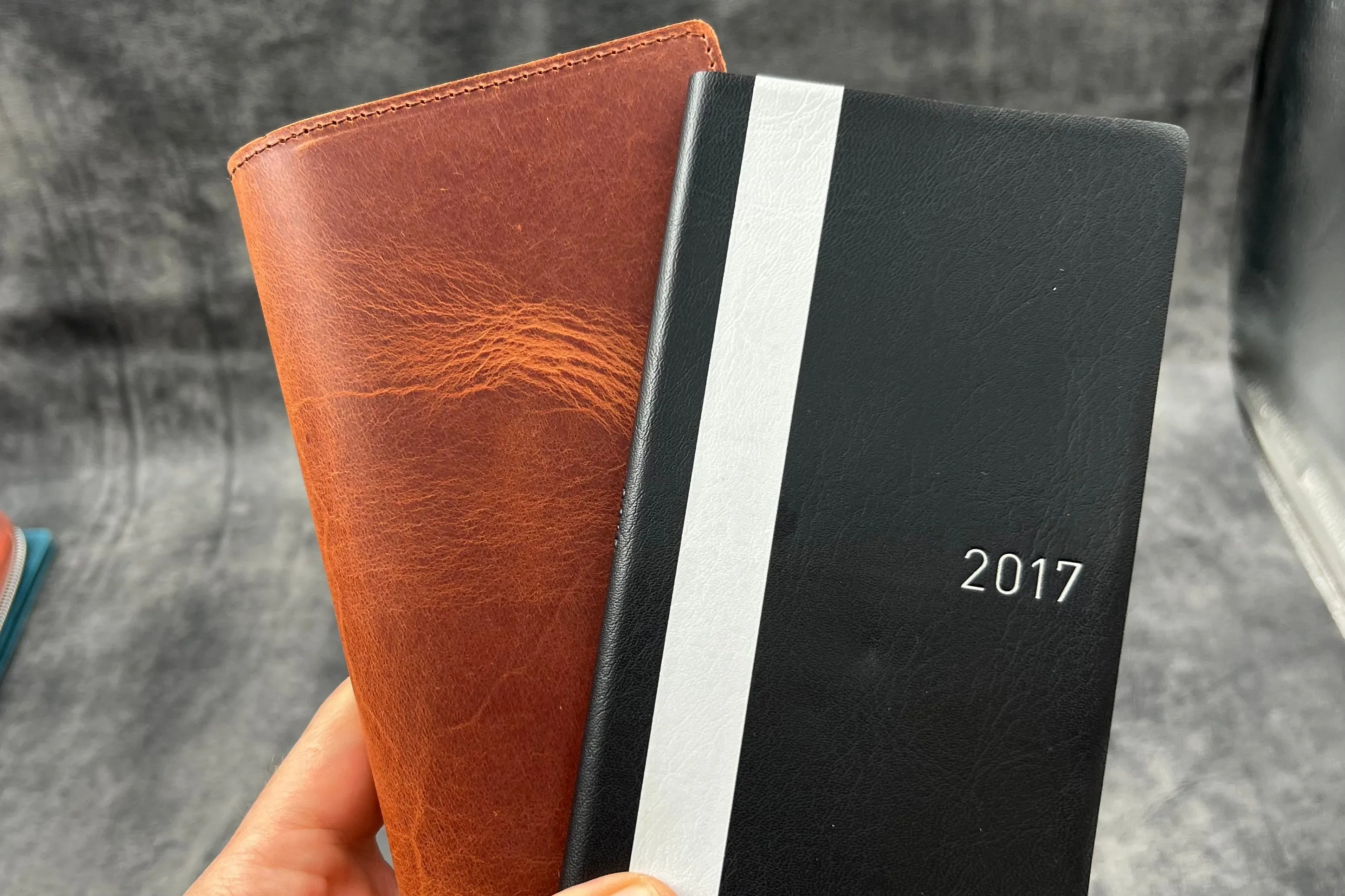 Leather Slim Hobonichi Weeks Planner Cover - C.H. Tan