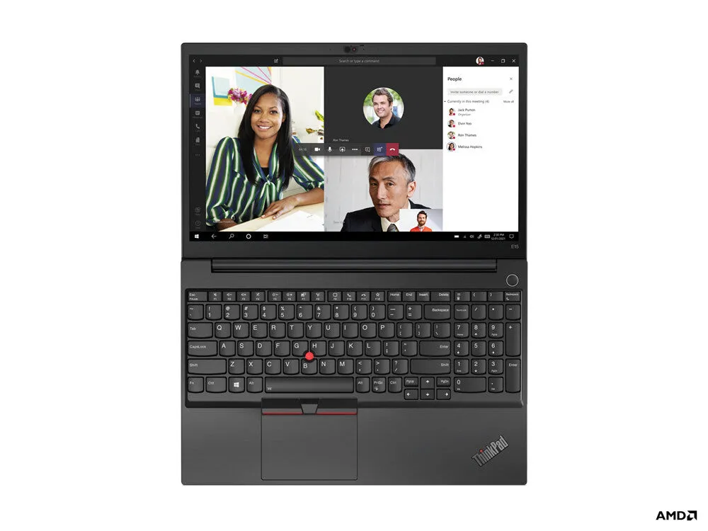 Lenovo ThinkPad E15 AMD Ryzen™ 5 5500U Laptop 39.6 cm (15.6") Full HD 8 GB DDR4-SDRAM 256 GB SSD Wi-Fi 6 (802.11ax) Windows 11 Pro Black