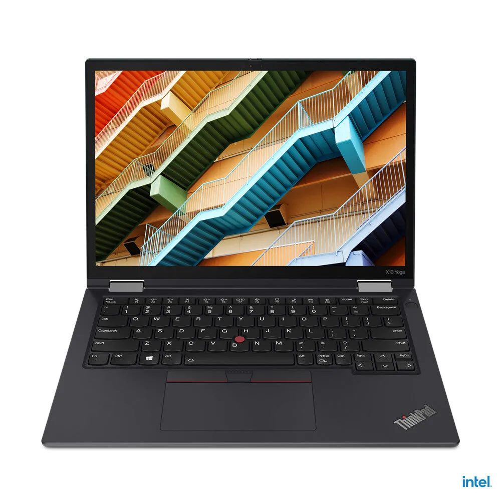 Lenovo ThinkPad Yoga X13 Gen 2 (Intel) Intel® Core™ i5 i5-1135G7 Hybrid (2-in-1) 33.8 cm (13.3") Touchscreen WUXGA 8 GB LPDDR4x-SDRAM 256 GB SSD Wi-Fi 6 (802.11ax) Windows 11 Pro Black