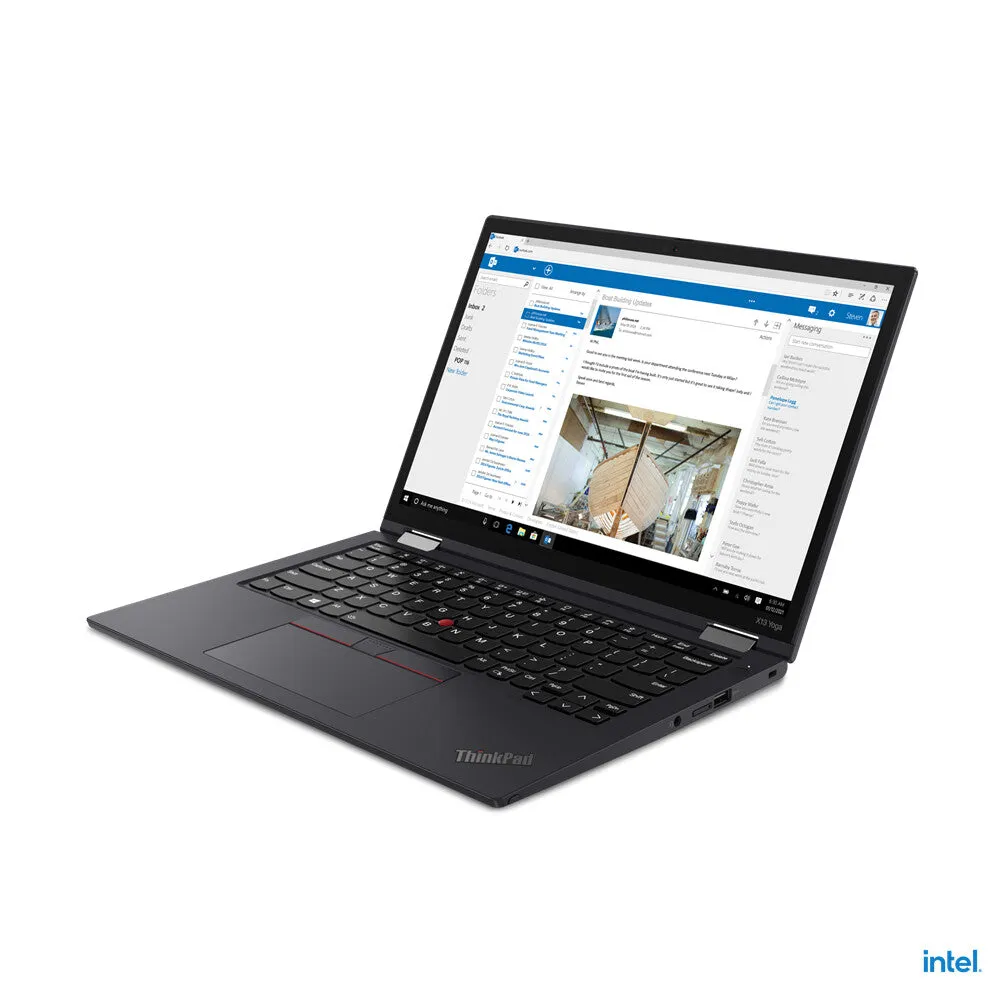 Lenovo ThinkPad Yoga X13 Gen 2 (Intel) Intel® Core™ i5 i5-1135G7 Hybrid (2-in-1) 33.8 cm (13.3") Touchscreen WUXGA 8 GB LPDDR4x-SDRAM 256 GB SSD Wi-Fi 6 (802.11ax) Windows 11 Pro Black