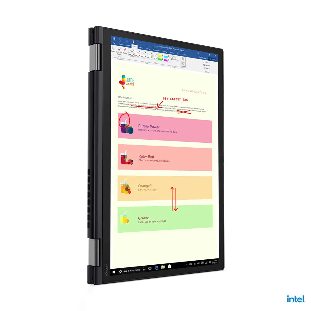 Lenovo ThinkPad Yoga X13 Gen 2 (Intel) Intel® Core™ i5 i5-1135G7 Hybrid (2-in-1) 33.8 cm (13.3") Touchscreen WUXGA 8 GB LPDDR4x-SDRAM 256 GB SSD Wi-Fi 6 (802.11ax) Windows 11 Pro Black