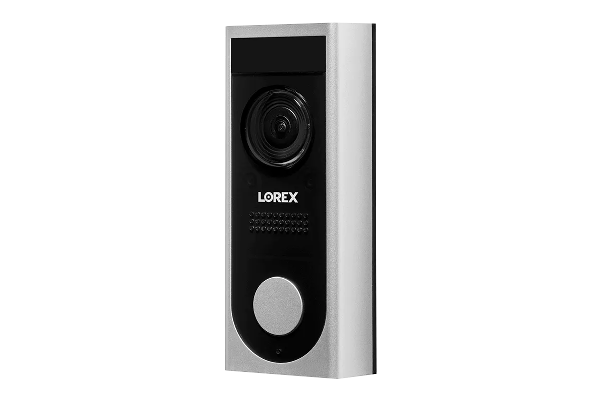 Lorex Smart Home Security Center with Four 1080p Outdoor Wi-Fi Cameras and HD Video Doorbell