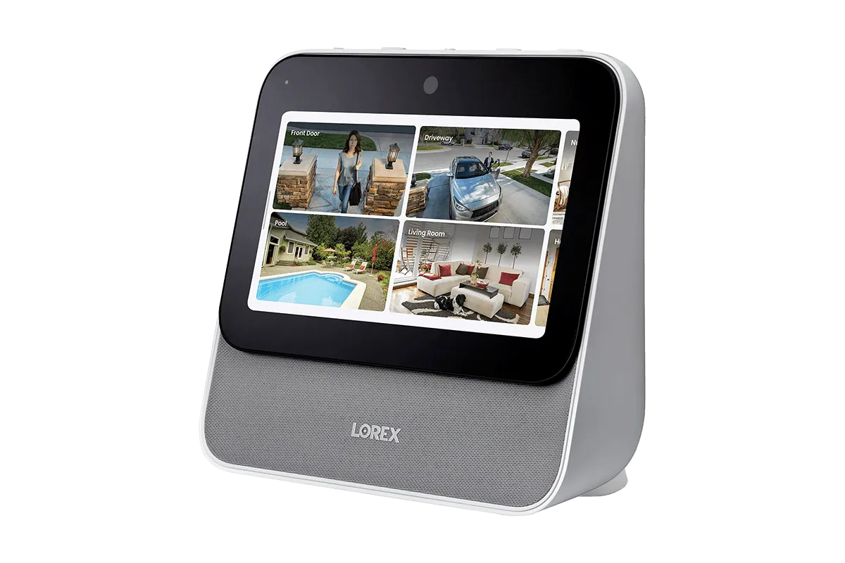 Lorex Smart Home Security Center with Four 1080p Outdoor Wi-Fi Cameras and HD Video Doorbell