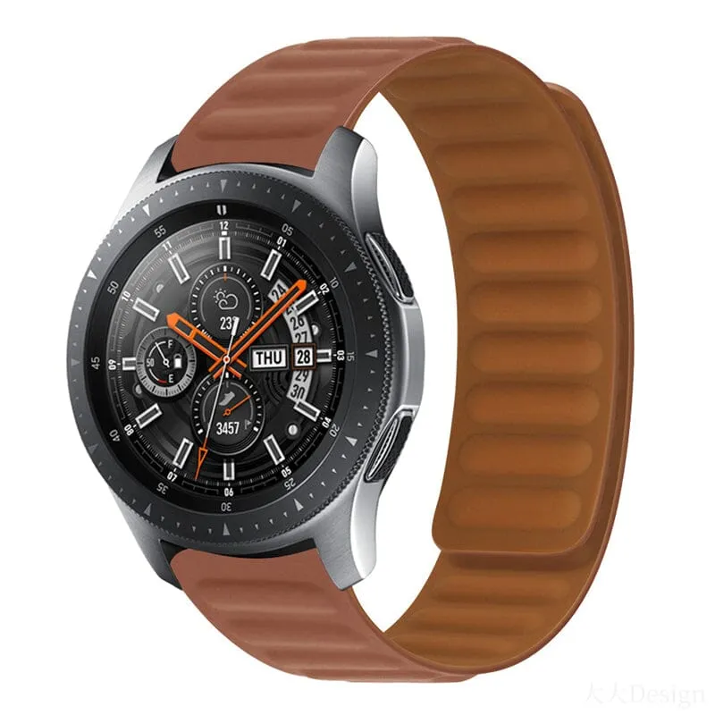 Magnetic Silicone Watch Straps Compatible with the Garmin Forerunner 165