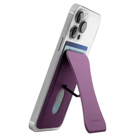 MagSafe Compatible Wallet with Kickstand - Lilac Blossom Purple