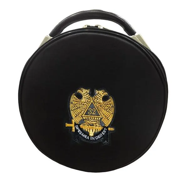 Masonic Scottish Rite Double-Eagle 32 Degrees Hat/Cap Case