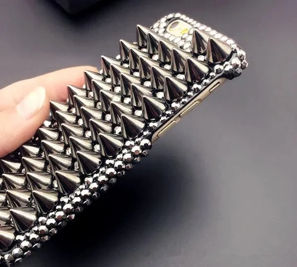 Metal Spiked Phone Case - iPhone