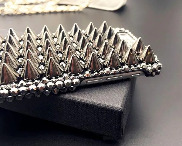 Metal Spiked Phone Case - iPhone