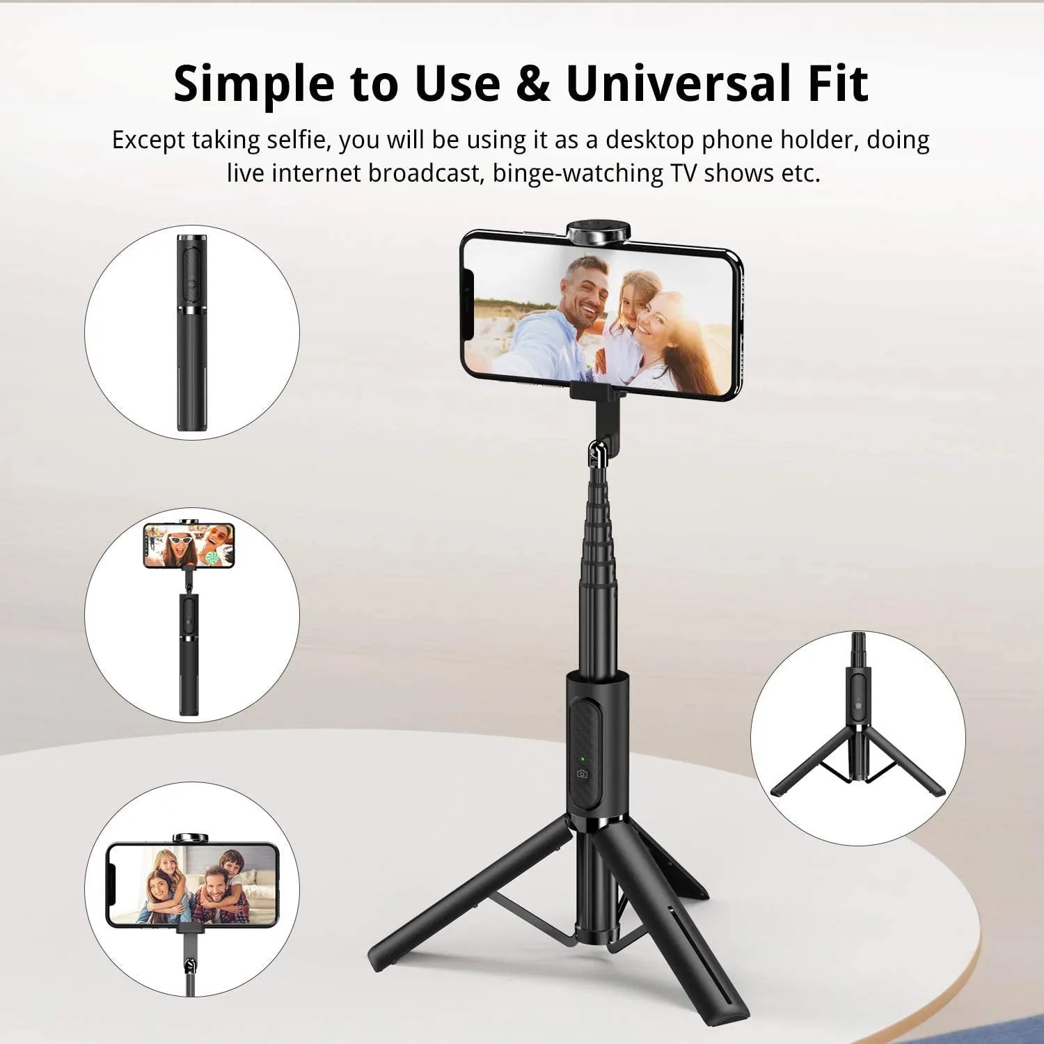 Mobilife Mini Extendable Bluetooth Selfie Stick