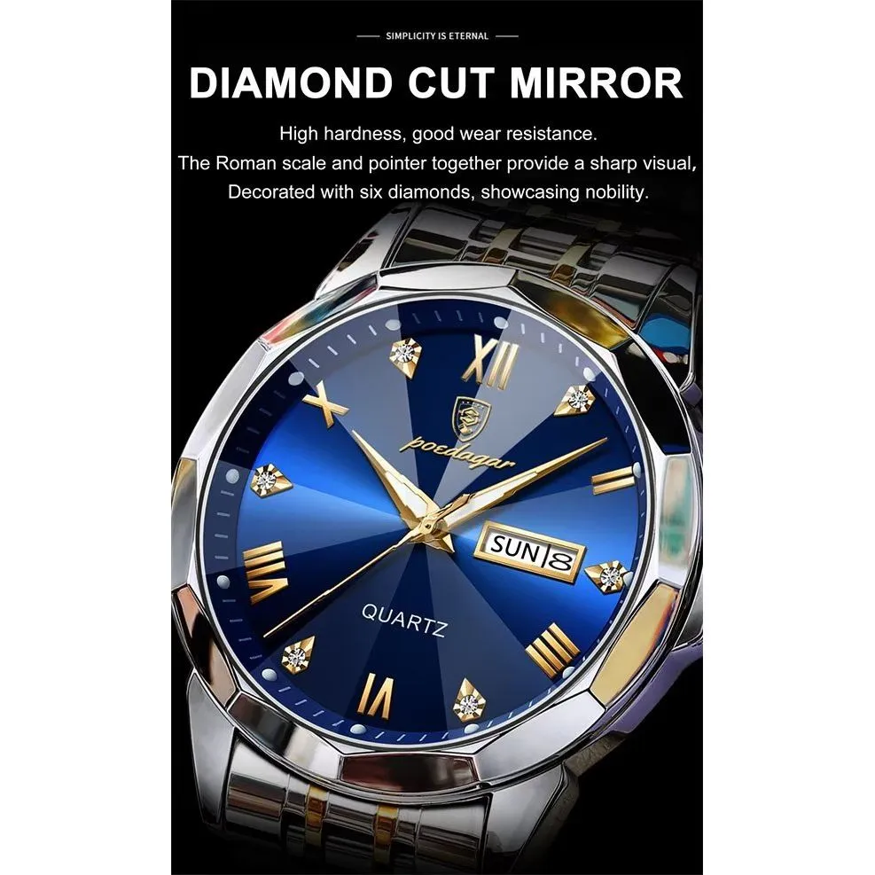 ModernChrono Slim Hardlex Quartz Watch