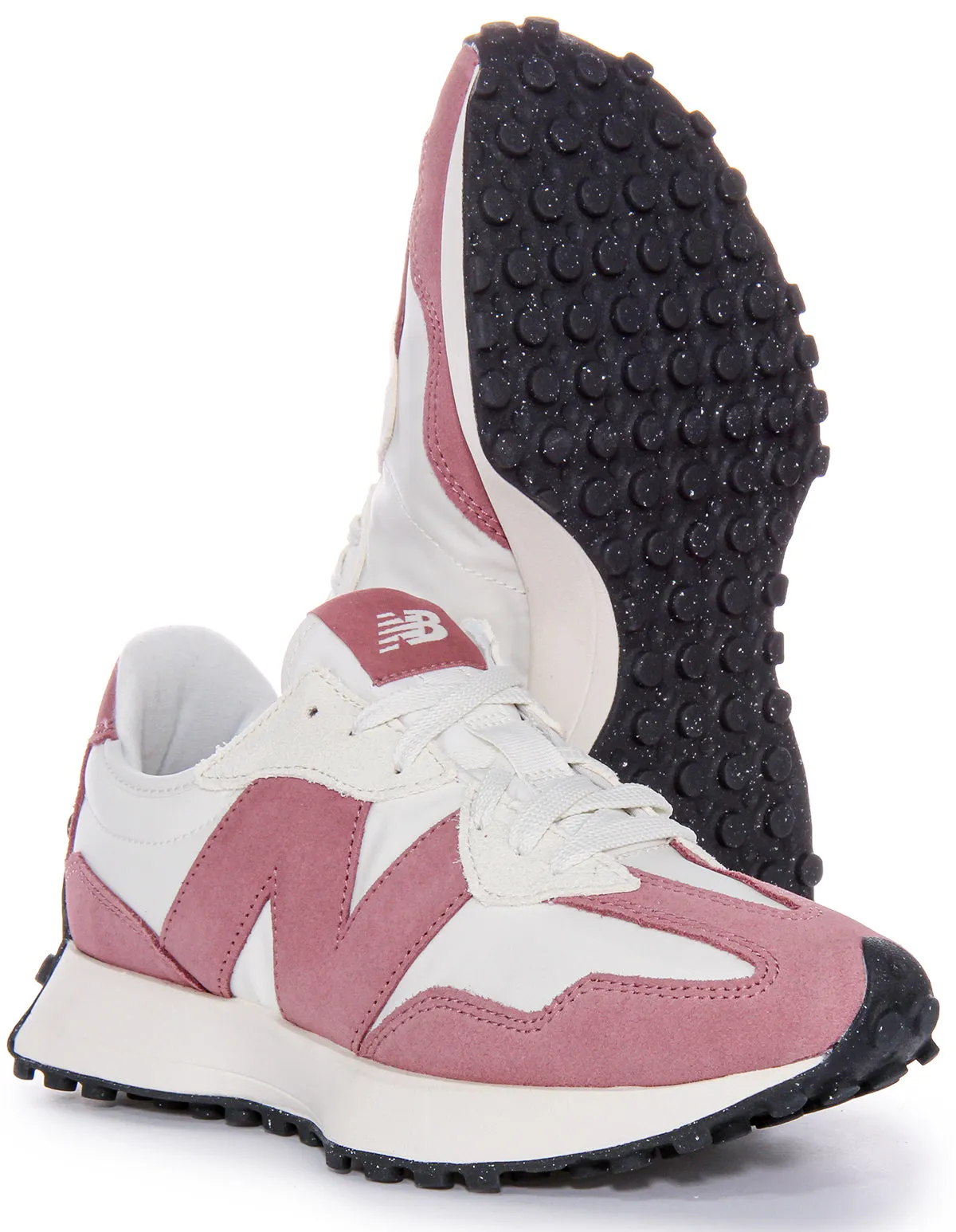 New Balance WS 327 MB In White Purple For Women